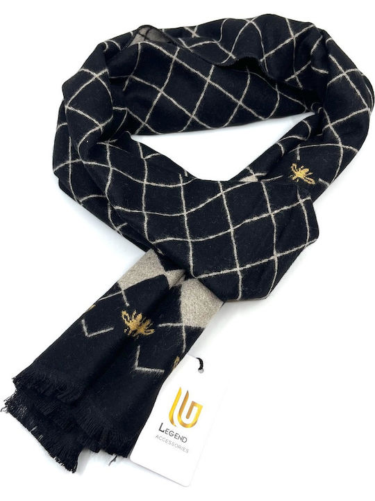 Men's Cashmere Scarf Blue