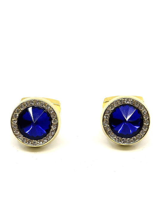 Legend Accessories Μανικετόκουμπα σε Μπλε Χρώμα