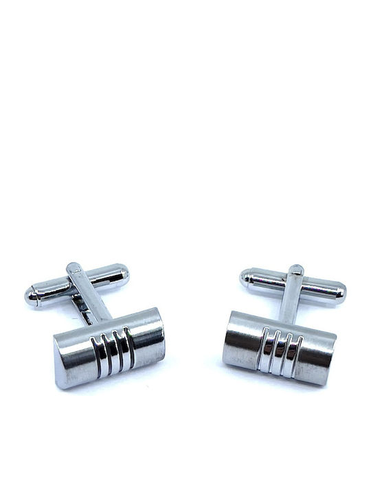 Legend Accessories Мансети от Silver в Сребрист Цвят