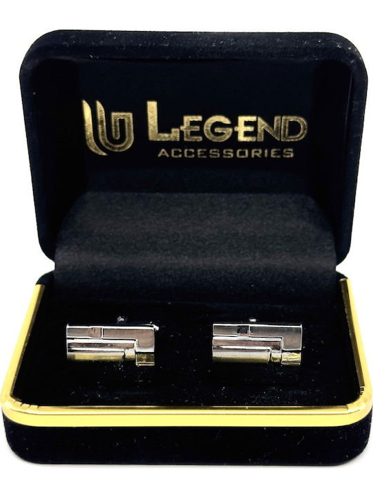 Legend Accessories Μανικετόκουμπα από Ασήμι