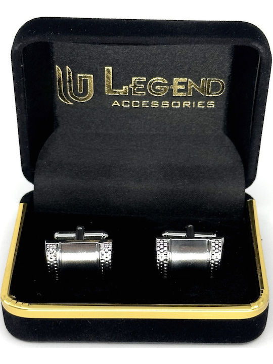 Legend Accessories Μανικετόκουμπα από Ασήμι