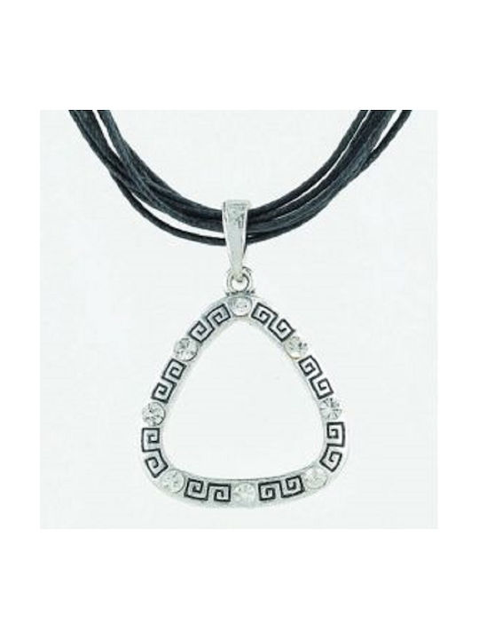 Tatu Moyo Necklace from Silver Black