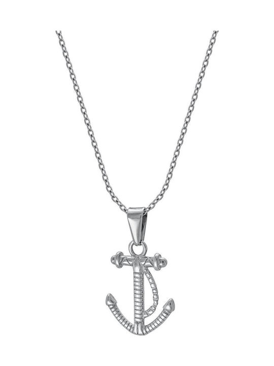 Kiriakos Gofas Anchor from Gold Plated Steel
