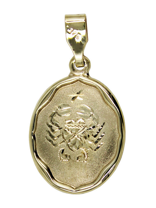 Roloi Kaliamanis Zodiac Sign from Gold 9 K