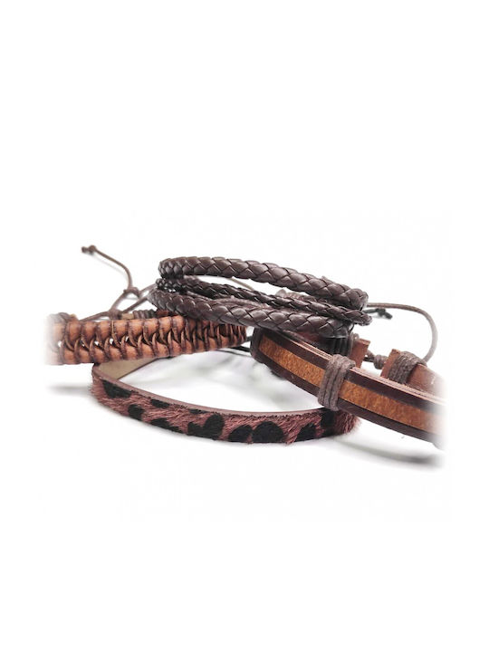 Karma Gifts Bracelet Set made of Leather