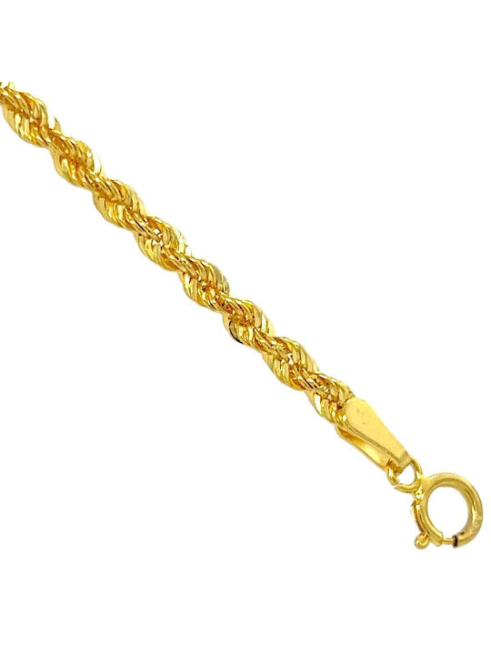 Xryseio Damen Armband Kette aus Gold 14K