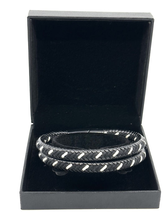 Legend Accessories Βραχιόλι από Δέρμα 21cm