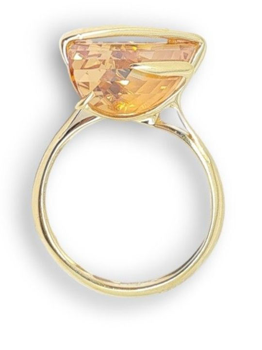 Mentzos Дамски Пръстен от Злато 14K