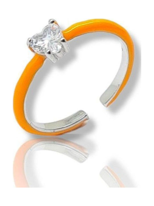 Mentzos Women's Silver Ring