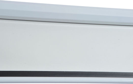 HomCom Ηλεκτρική Οθόνη Προβολής Projector Τοίχου με Λόγο Εικόνας 4:3 203x152cm / 100"