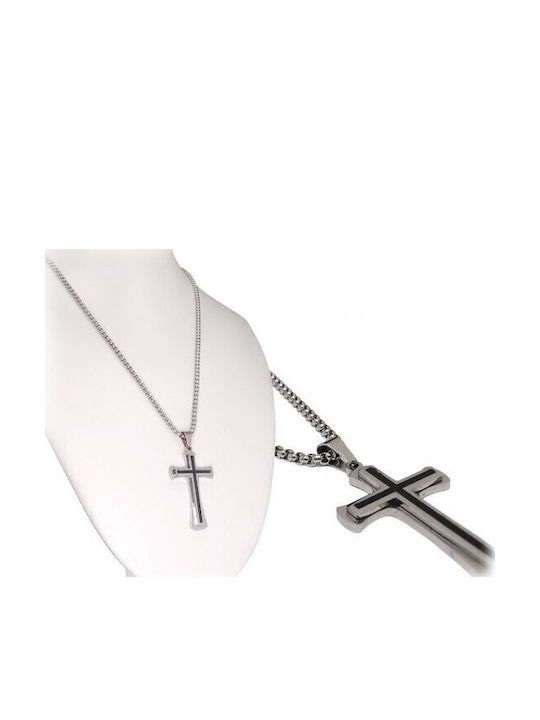 Karma Gifts Ατσάλινος Σταυρός