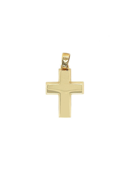 Xryseio Men's Gold Cross 14K