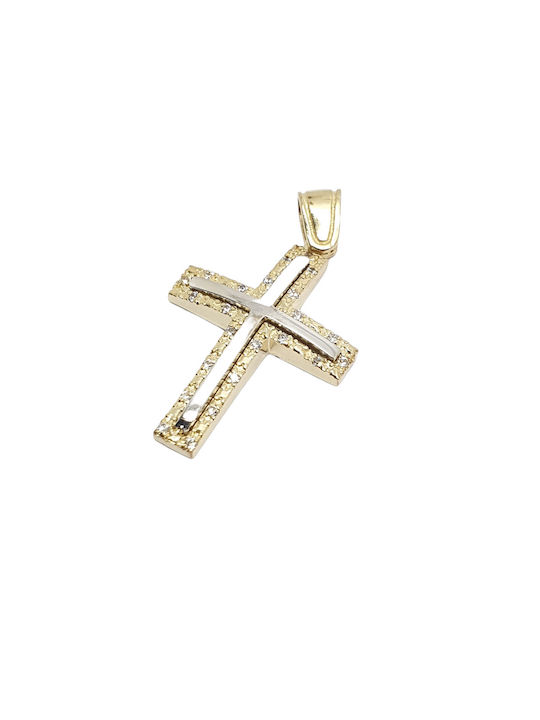 Mentzos Gold Cross 14K