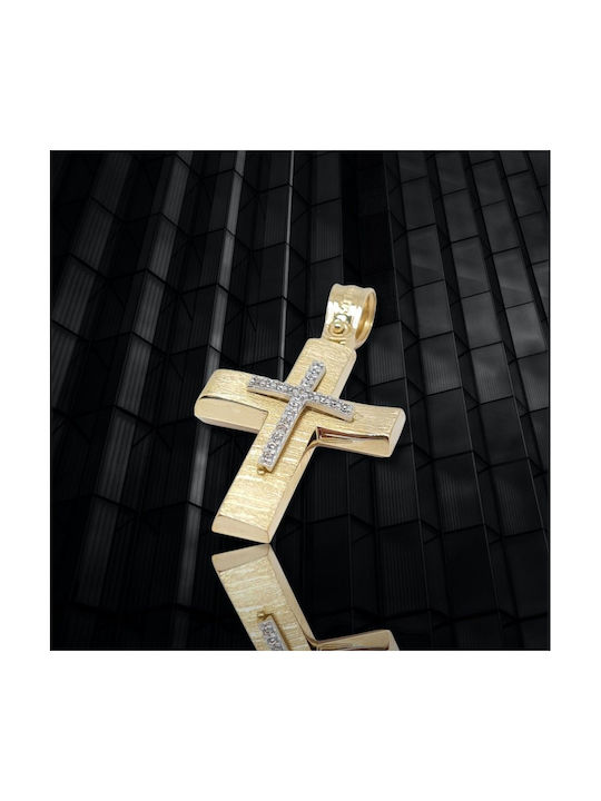 Mentzos Gold Cross 14K