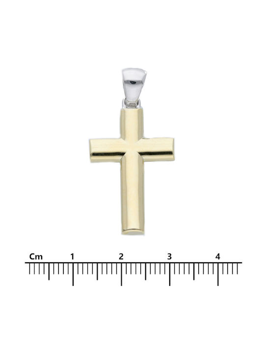 Mentzos Gold Kreuz 14K