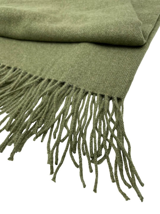 Stamion Women's Wool Scarf Green