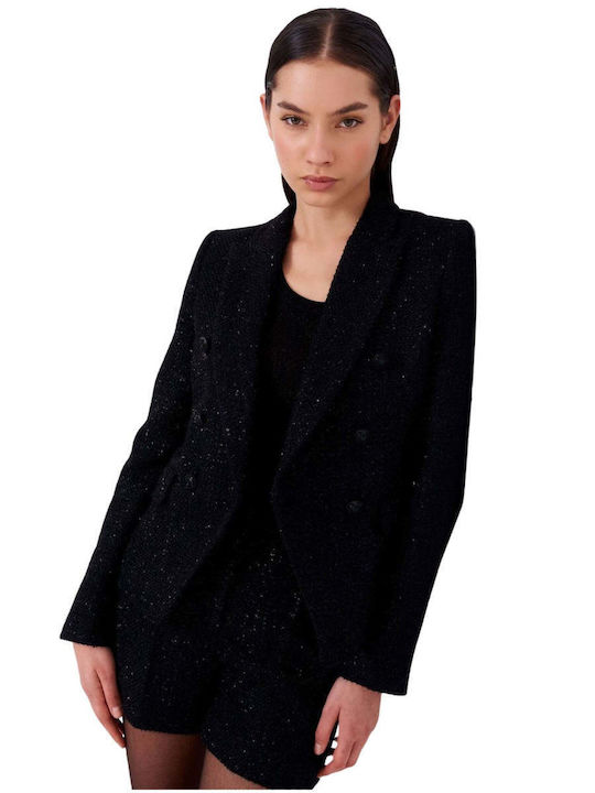 Vicolo Damen Blazer Schwarz