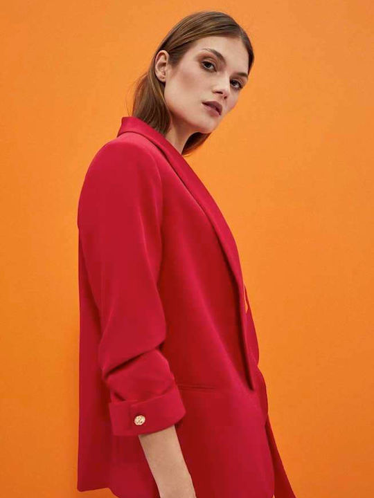 Make your image Women's Blazer Red