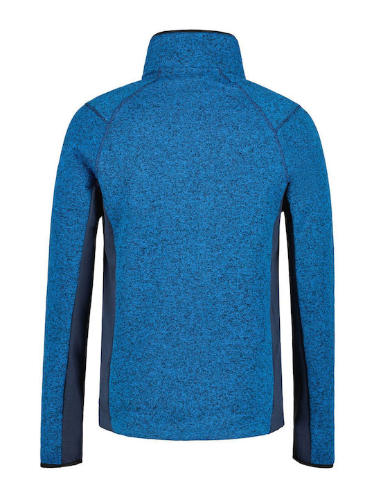 Icepeak Men's Cardigan with Zipper Blue