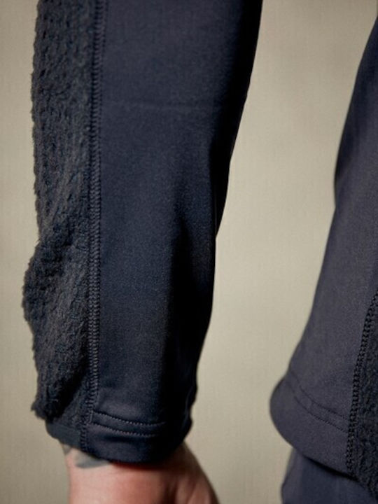 Ανδρική Ζακέτα Fleece Μαύρη