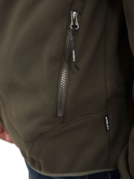 Men's Cardigan Khaki