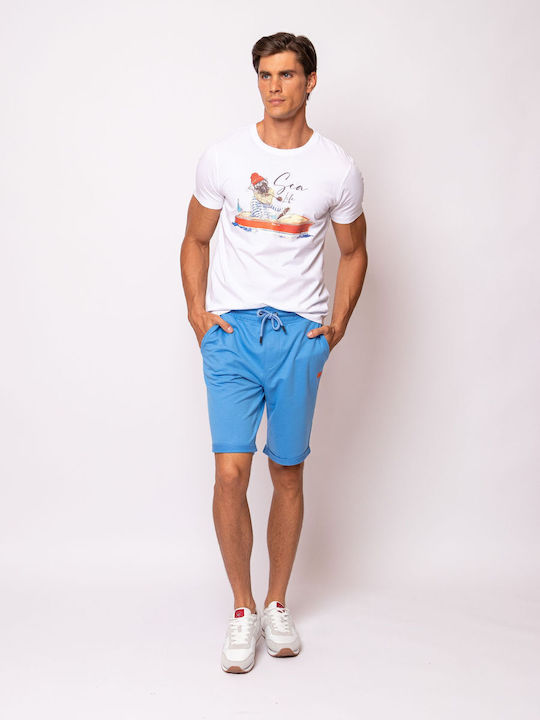 Sportliche Herrenshorts Blau