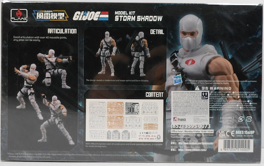 Flame Toys Gi Joe - Storm Shadow Modellbausatz 15cm Sammelbare Figuren
