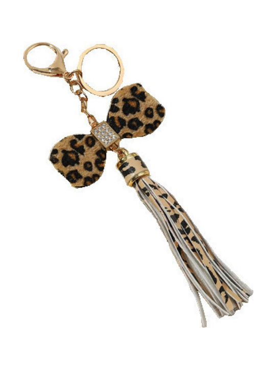 Tatu Moyo Handmade Gold Keychain