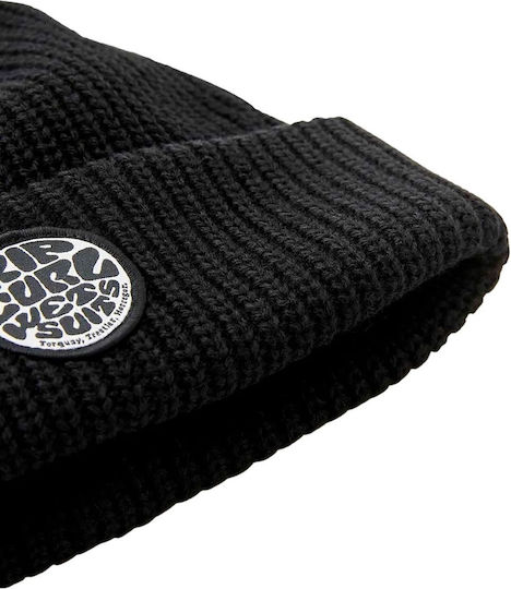 Knitted Beanie Cap Brown