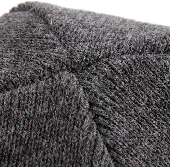 Beanie Unisex Căciulă Tricotat în culoarea Gri