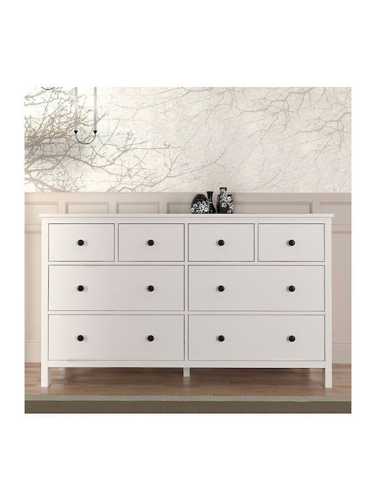 Sideboard Sabina Holz mit Schubladen GP042-0223 1 Weiß 160x50x96cm