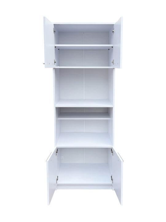 Floor Cabinet White L60xW42xH182cm