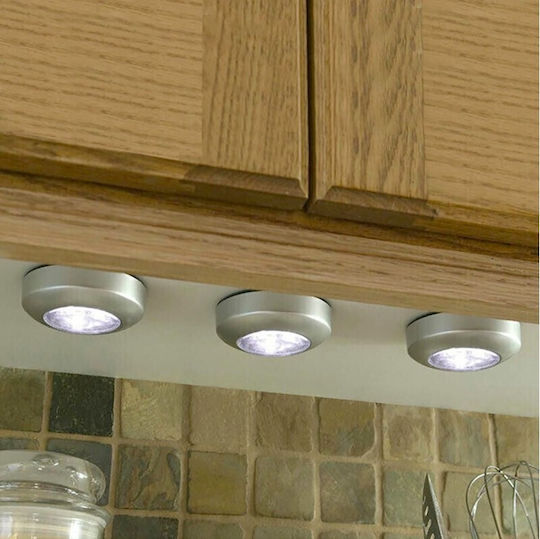 Dekton LED Аварийно осветление Спот с Самозалепваща лента за монтаж 3бр