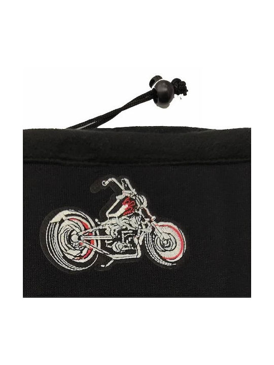 Tatu Moyo Motorcycle Rider Neck Warmer Fleece Black / Green Color