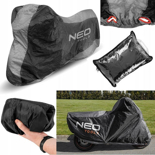 Neo Tools Κουκούλα Μηχανής Αδιάβροχη Μ246xΠ104xΥ127εκ.