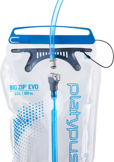 Platypus Big Zip Ασκός Νερού Διάφανος