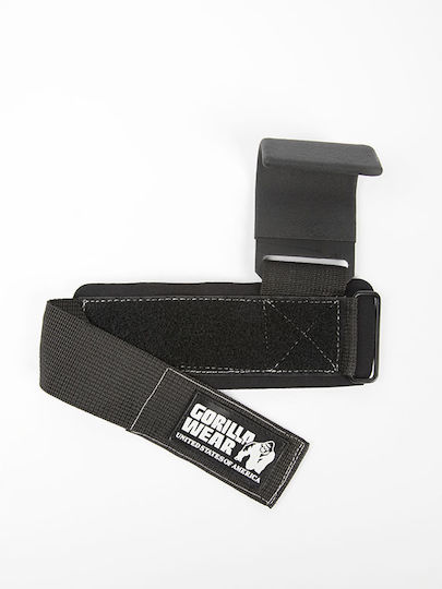 Gorilla Wear Περικάρπια Άρσης Βαρών Μαύρα 2 τμχ
