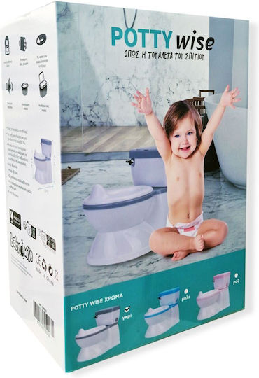 Baby Wise Potty Bowl with Sounds Gray up to 23kg