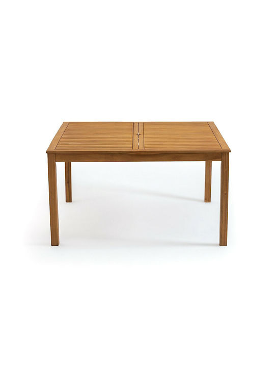 Маса За Градина И Тераса От Акация 140x140x75см