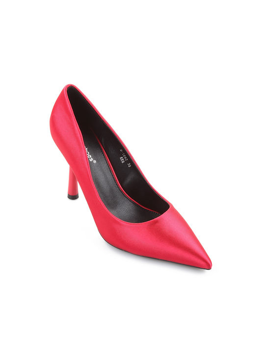 Fshoes Pointed Toe Red Heels