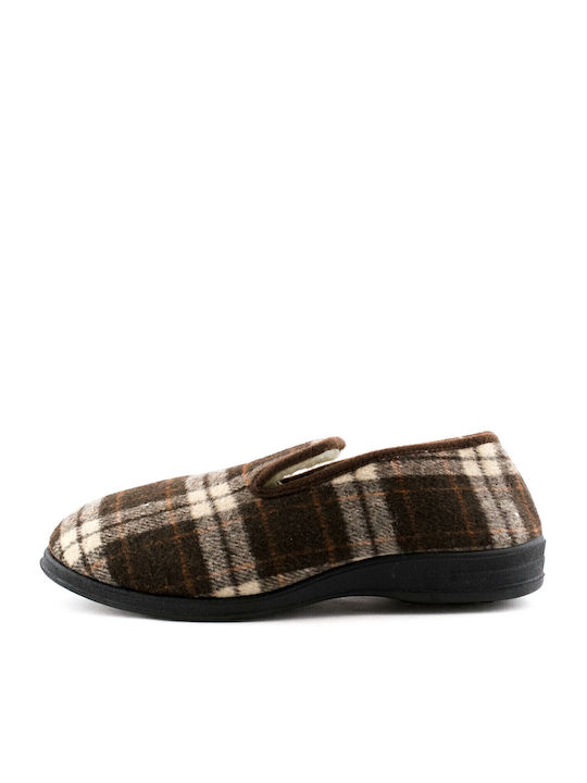 Men's Printed Heel Enclosed Slippers
