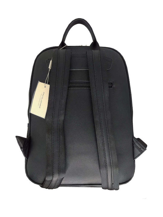 David Jones Rucksack Schwarz
