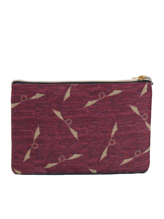 Necessaire in Burgundisch Farbe 21.5cm