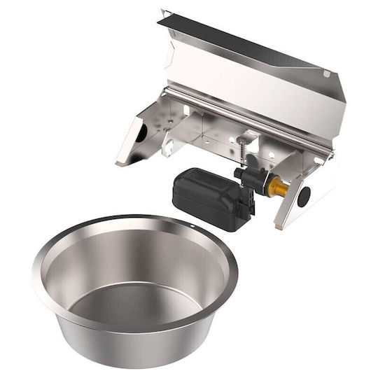 Copele Automatic Stainless Steel Bowl Water for Dog 4lt in Silver Color