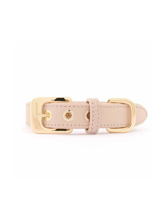 William Walker Hundehalsband Leder in Rosa Farbe XLarge