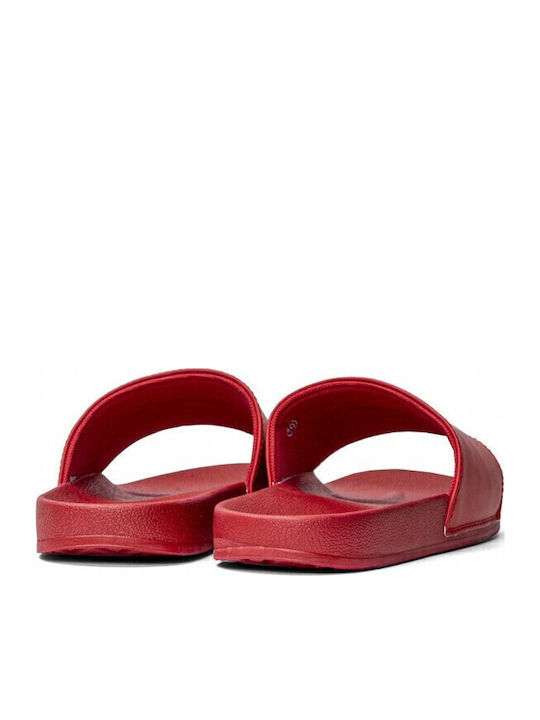 Men's Slides Red