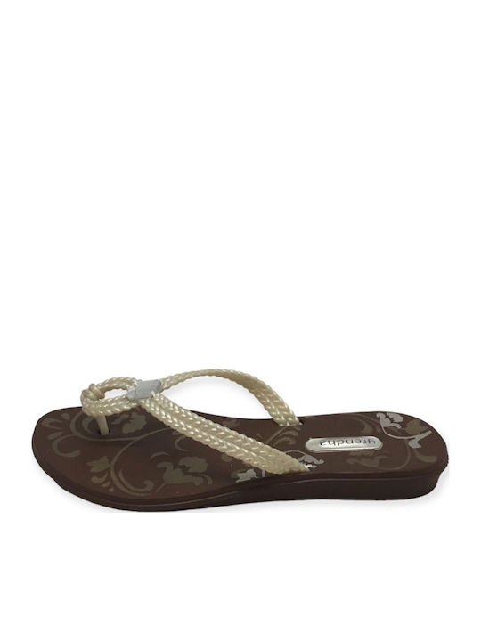 Women's Flip Flops Beige
