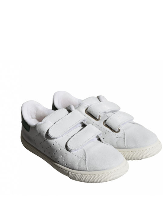 Παιδικά Sneakers με Σκρατς Λευκά