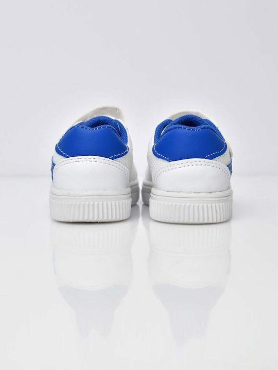 Παιδικά Sneakers με Σκρατς Λευκά