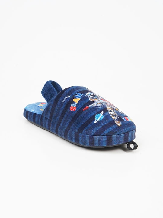 Piazza Shoes Boys Slippers Blue